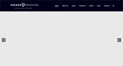 Desktop Screenshot of hansetrading.de